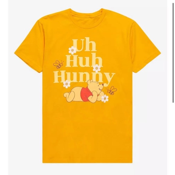 Disney Winnie the Pooh Uh Huh Hunny Women's T-Shirt - BoxLunch Exclusive Sz XL - Picture 1 of 7